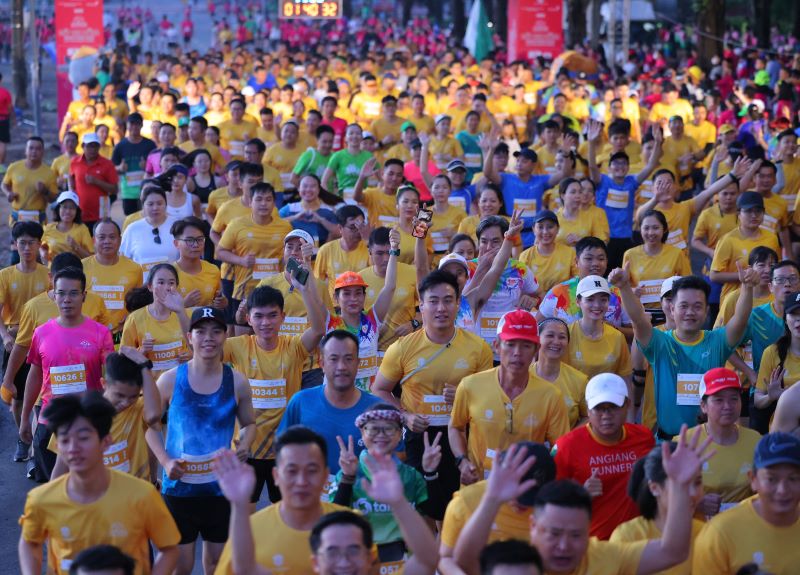 Giải marathon - My Tho Sunset Run 2024 dự kiến thu h t 3.000 vận động vi n tham gia